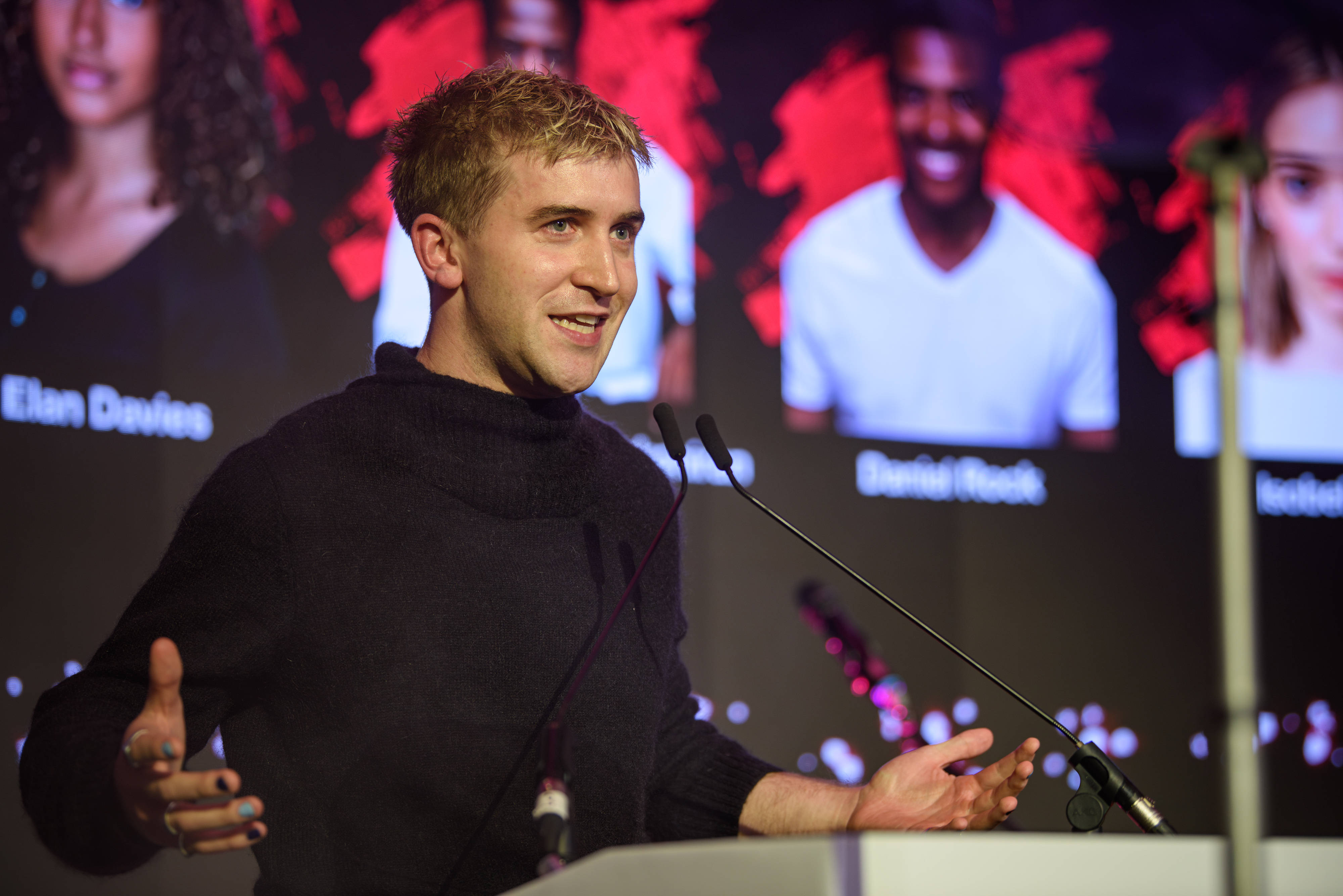 Callum Scott Howells - Presenting at The Stage Debut Awards 2023