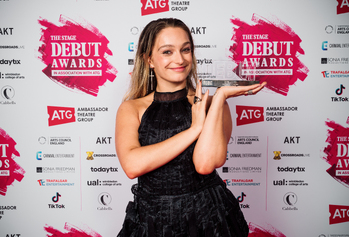 BEST PERFORMER IN A PLAY WINNER - Isobel Thom - Photo by Alex Brenner