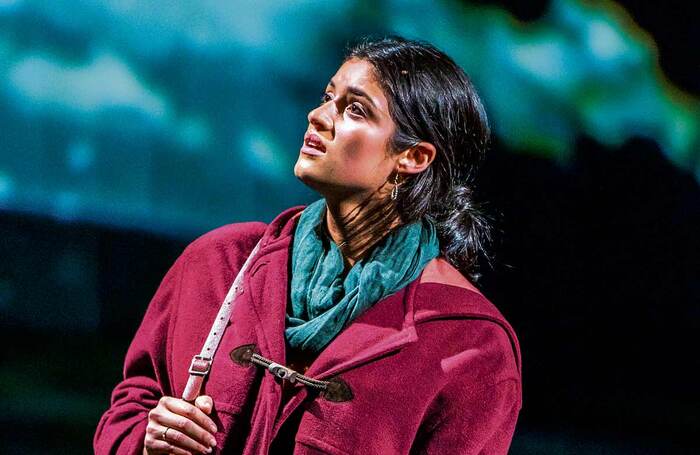 Anya Chalotra in Peter Gynt at the National Theatre, London (2019). Photo: Tristram Kenton