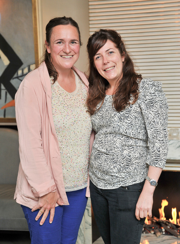 Morgan Lloyd Malcolm and Mimi Poskitt, of winning theatre company, Look Left Look Right. Photo: Nick Harvey