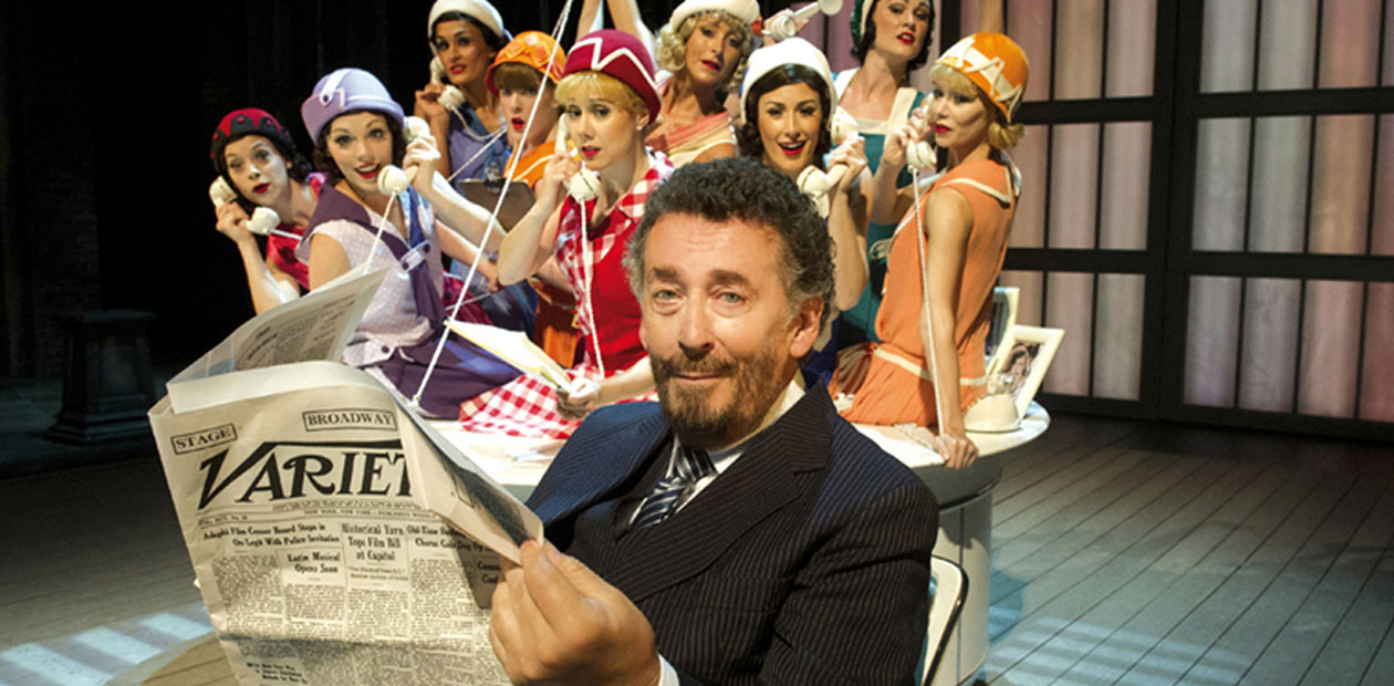 Robert Powell in Singin' in the Rain. Photo: Alastair Muir