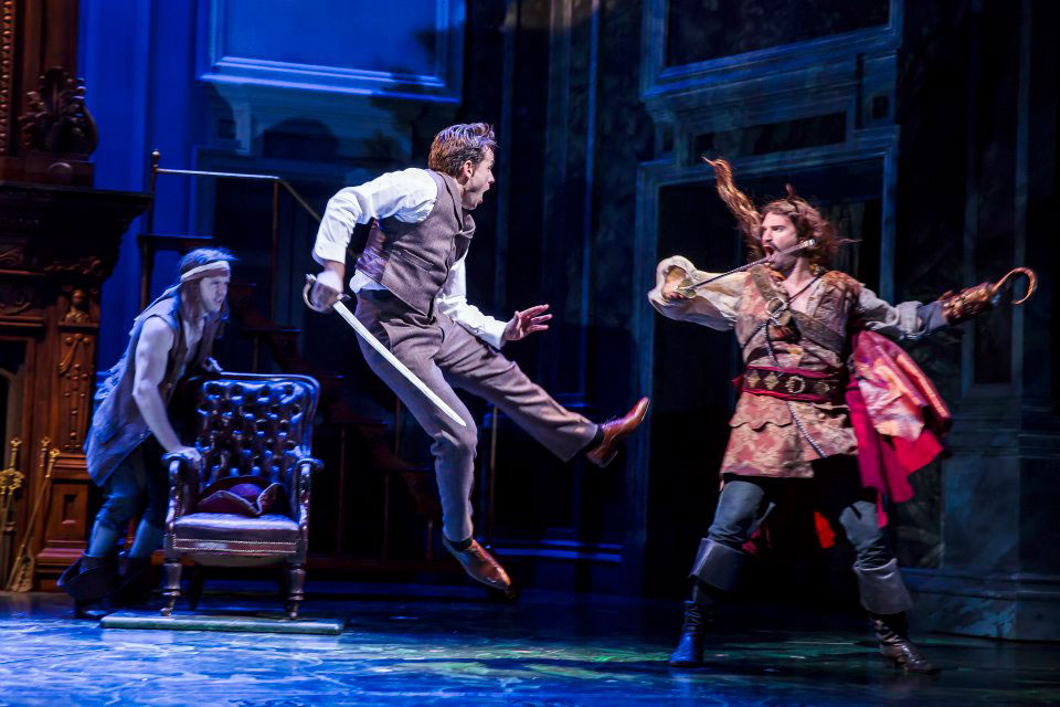 A scene from Finding Neverland at the Curve Theatre, Leicester. Photo: Brinkhoff/Moegenberg