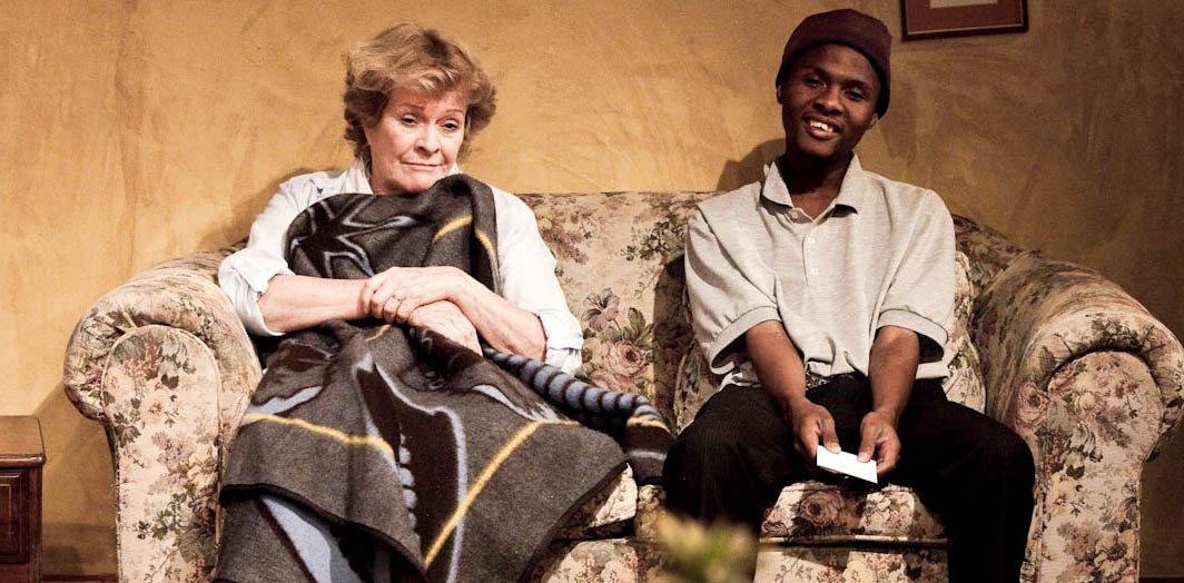 Janet Suzman and Khayalethu Anthony in Solomon and Marion. Photo: Jesse Kramer