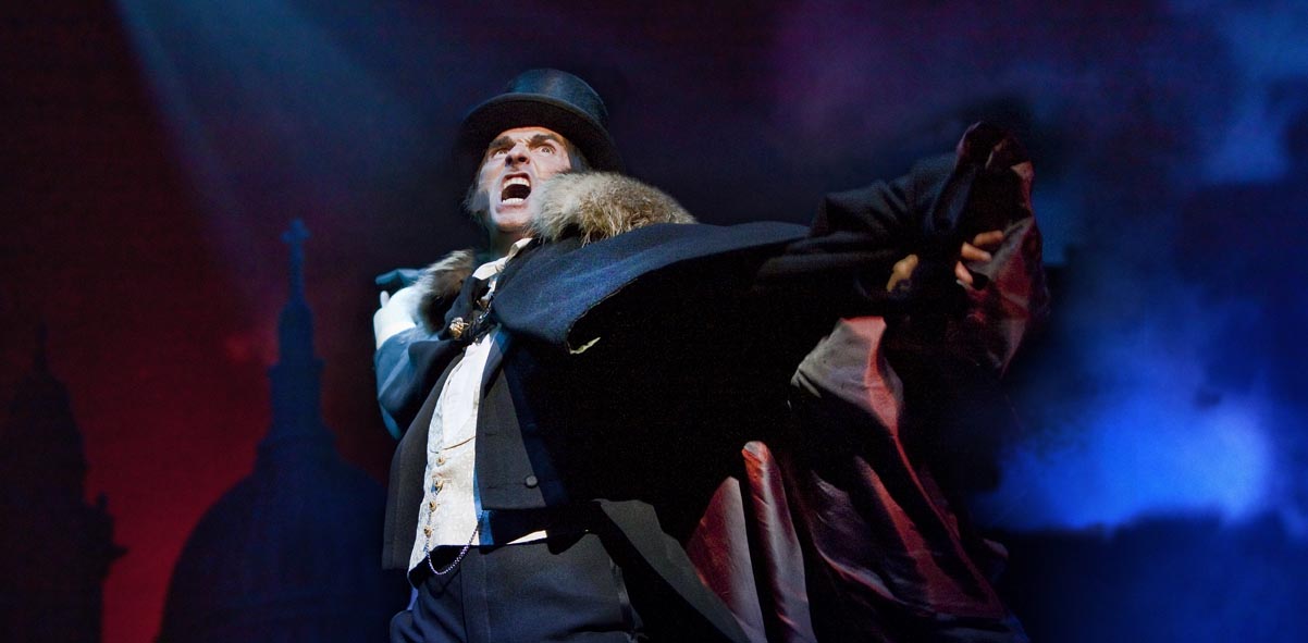 Marti Pellow in the UK touring production of Jekyll and Hyde by Frank Wildhorn. Photo: Simon Fowler