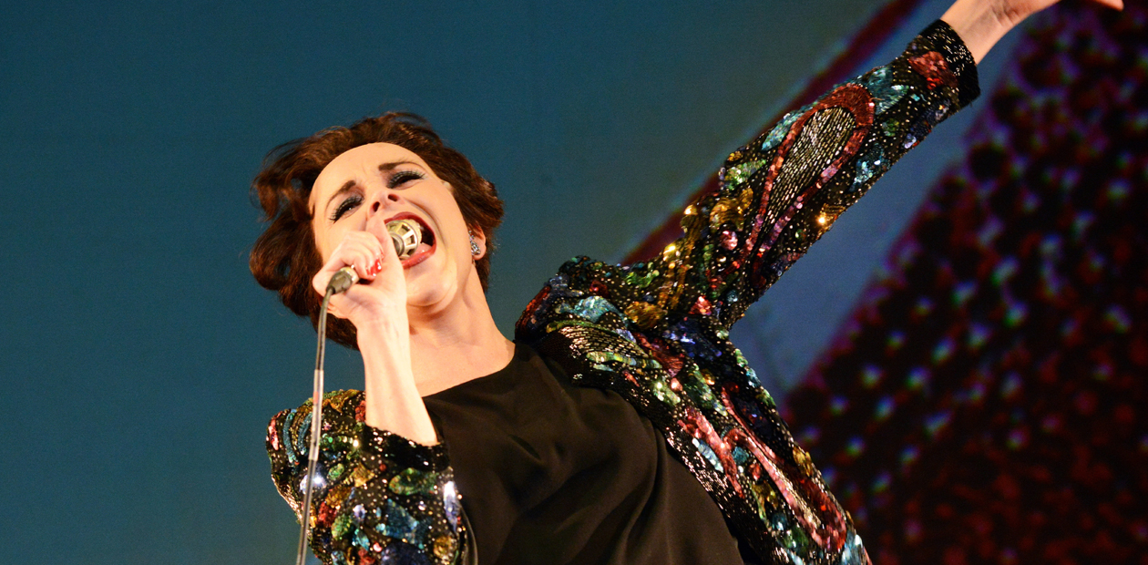 Sally Ann Triplett as Judy Garland in My Judy Garland Life. Photo: Robert Day