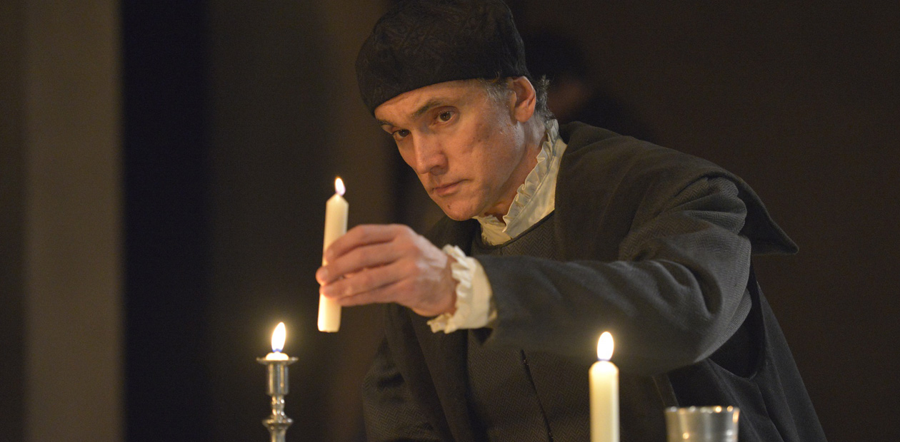 Ben Miles as Thomas Cromwell in Wolf Hall.  Photo: Keith Pattison