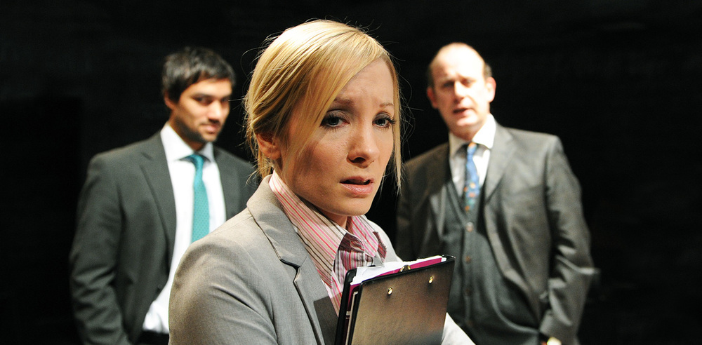 Joanne Froggatt in The Knowledge at the Bush Theatre in 2011. Photo: Tristram Kenton