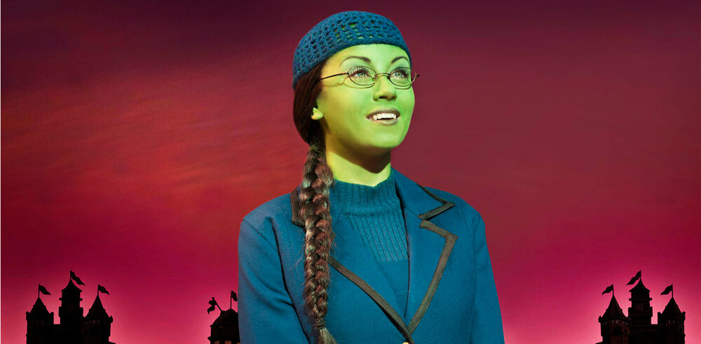 Emma Hatton as Elphaba. Photo: Matt Crockett