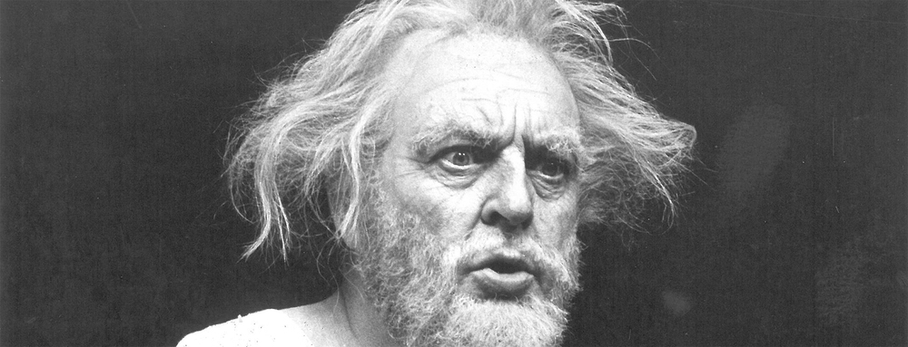 Donald Sinden as King Lear at the Royal Shakespeare Theatre in 1977. Photo: Donald Cooper