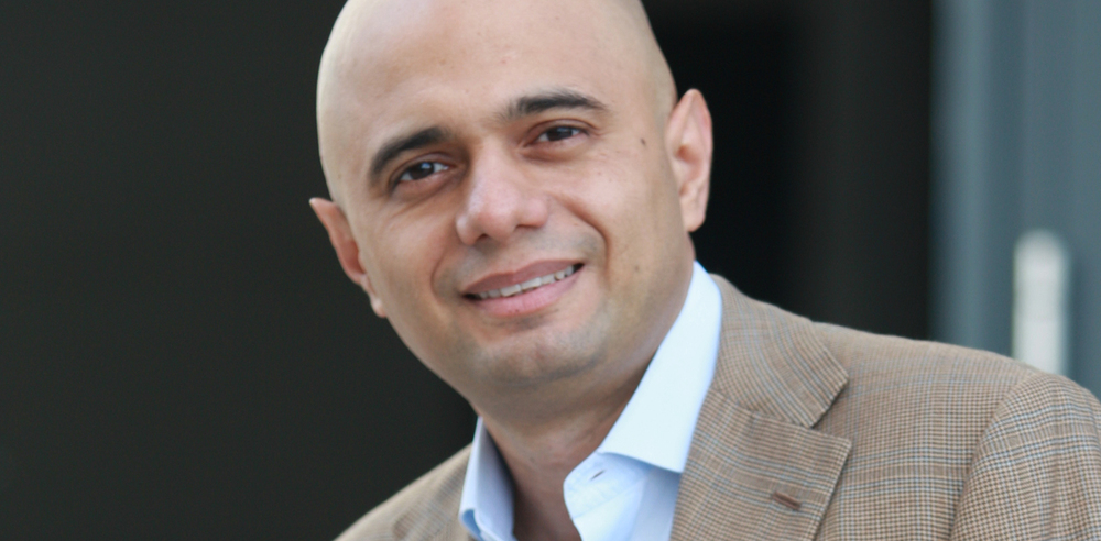 Culture secretary Sajid Javid. Photo: Jed1357