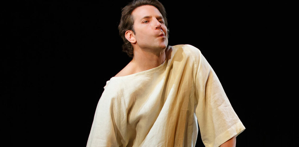 Bradley Cooper in The Elephant Man at New York's Booth Theater. Photo: Joan Marcus