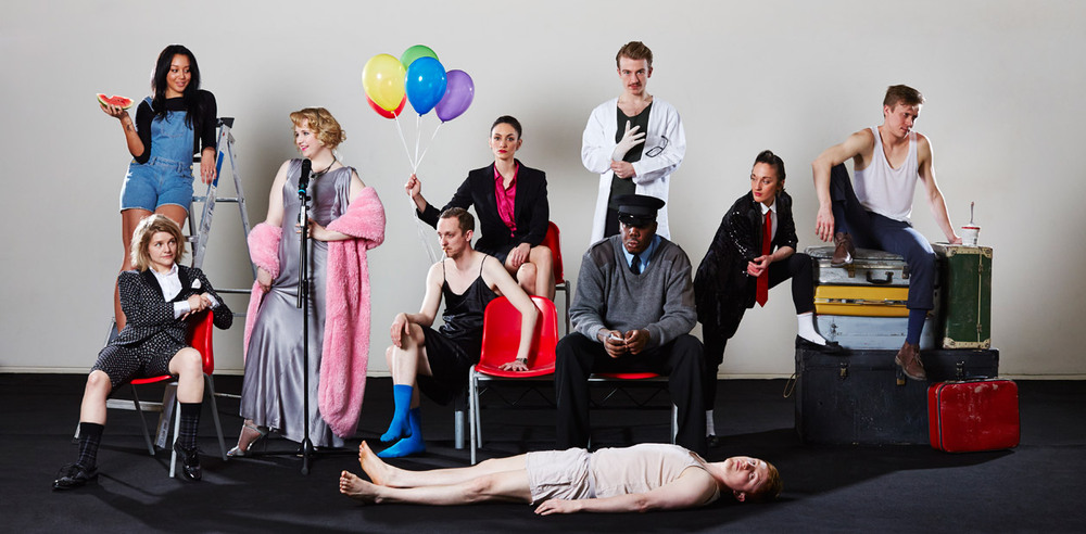 Members of Lyric Hammersmith's Secret Theatre company