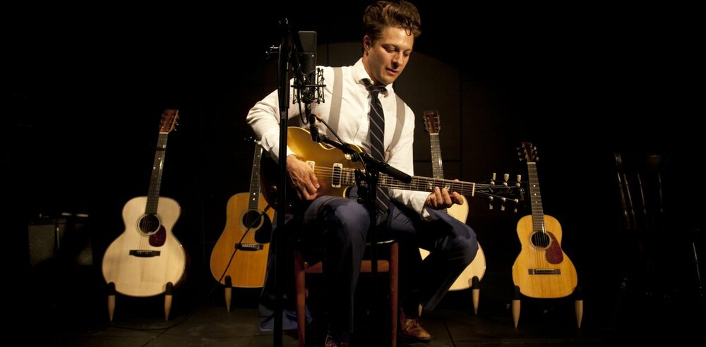 Benjamin Scheuer in The Lion at St James Theatre. Photo: Bronwen Sharp