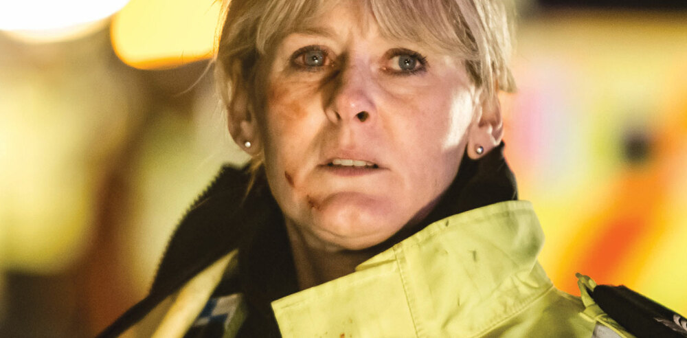 Sarah Lancashire in BBC1's Happy Valley. Photo: Ben Blackall/BBC