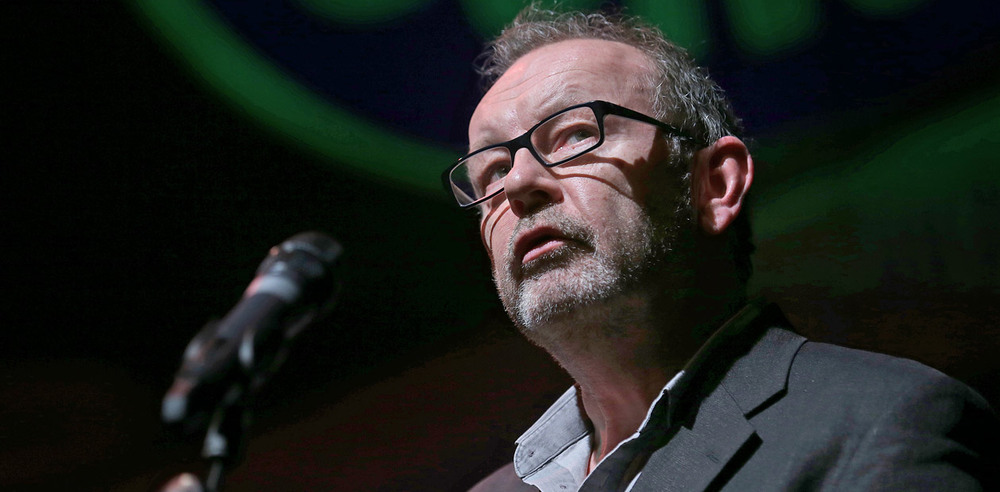 Michael Boyd launching the I Support Drama in Schools campaign. Photo: Jonathan Hipkiss