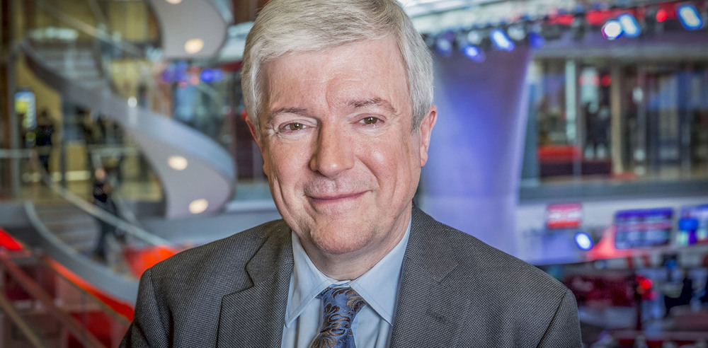 BBC director general Tony Hall unveiled the theatre festival programming at the Get Creative launch. Photo: BBC/Guy Levy