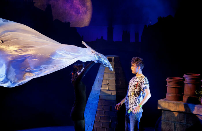 Vox Motus' production of Dragon. Photo: Drew Farrell