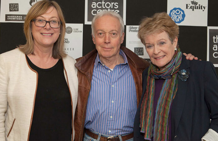 Julia Crampsie, Nickolas Grace and Janet Suzman. Photo: Kit Shah