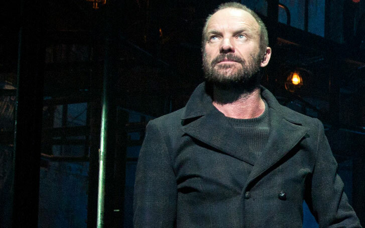 Sting performing in The Last Ship on Broadway. Photo: Matthew Murphy