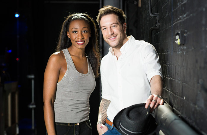 Beverley Knight with new Memphis co-star Matt Cardle. Photo: Helen Maybanks