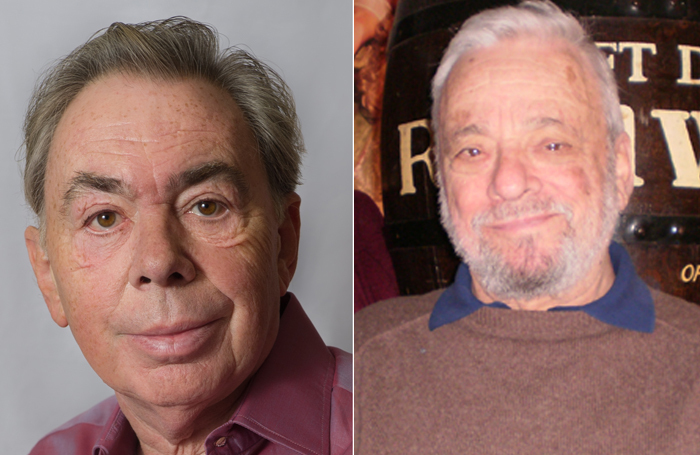 Whose work do you prefer? Lloyd Webber photo: Lucy Sewill, Sondheim photo: Catherine Cooper