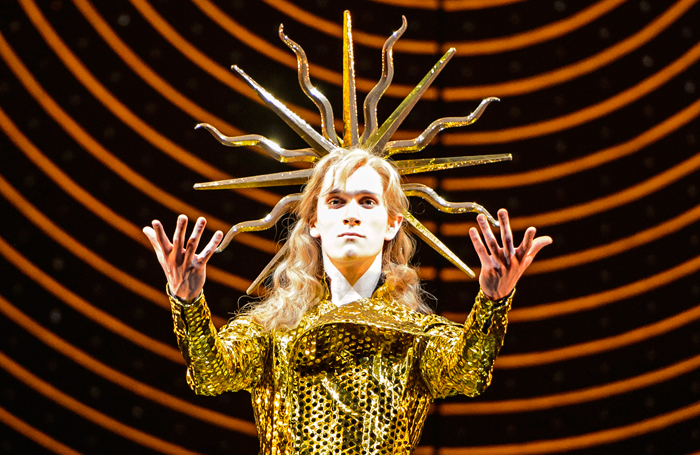 William Bracewell in The King Dances at Birmingham Hippodrome. Photo: Bill Cooper