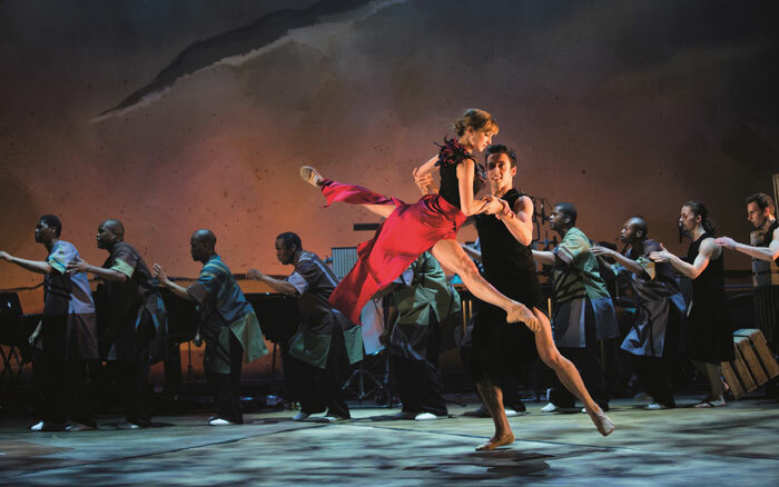 Inala – A Zulu Ballet, Sadler's Wells. Photo: Tristram Kenton