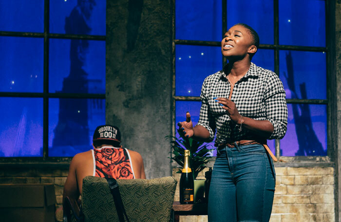 Cynthia Erivo in Songs for a New World at St James Theatre, London. Photo: Darren Bell