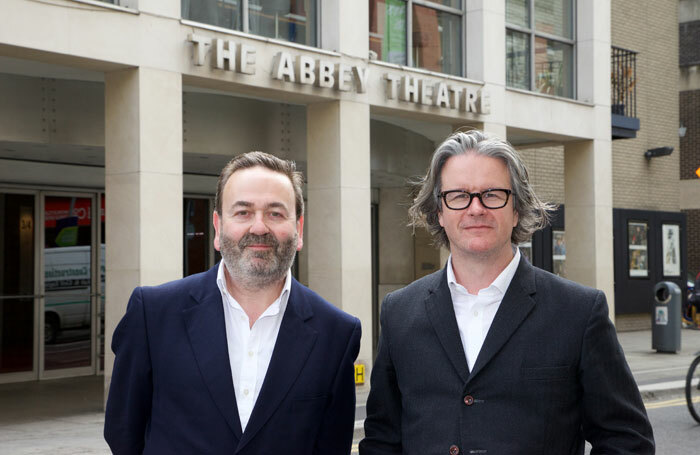 Neil Murray and Graham McLaren at the Abbey Theatre, Dublin. Photo: Lensmen Photography