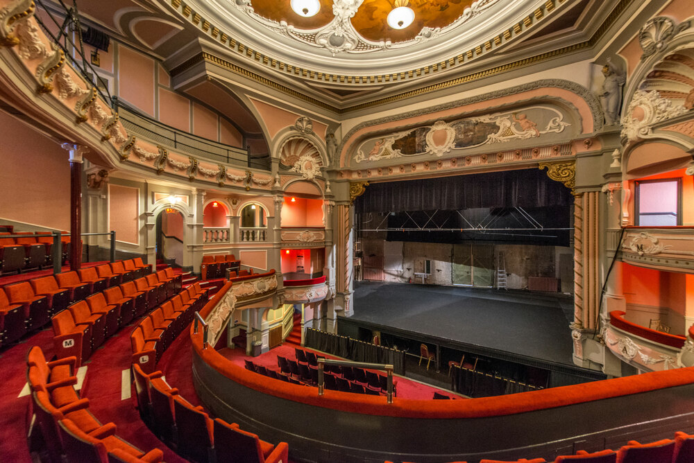 Renovation work has taken place on the auditorium, stalls, stage, dressing rooms and dress circle. Photo: Ken Taylor