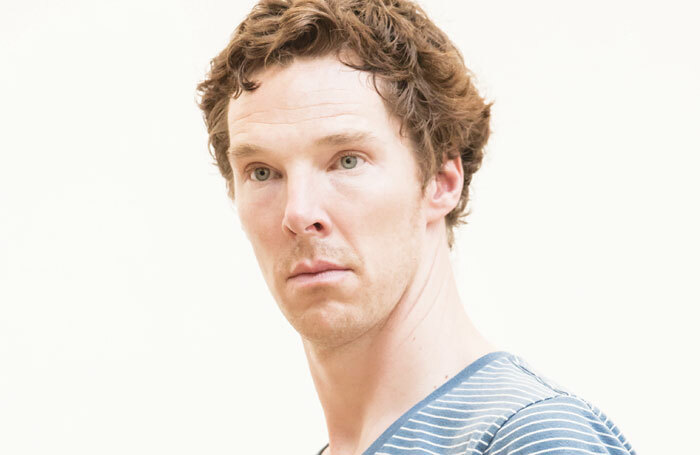 Benedict Cumberbatch in rehearsals for Hamlet. Photo: Johan Persson