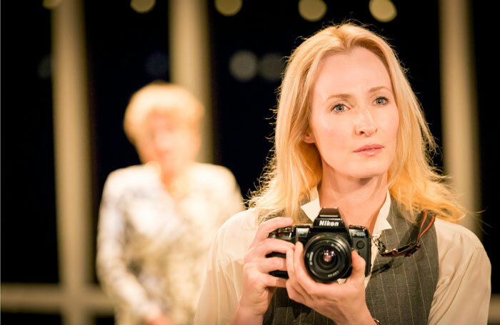 Genevieve O'Reilly in Abi Morgan's Splendour at the Donmar Warehouse. Photo: Johan Persson