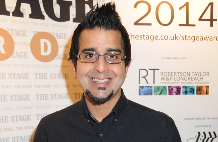 Madani Younis, artistic director of the Bush Theatre. Photo: Stephanie Methven