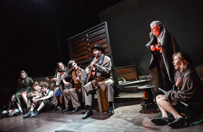 The Silver Sword ensemble at Belgrade Theatre, Coventry. Photo: Robert Day