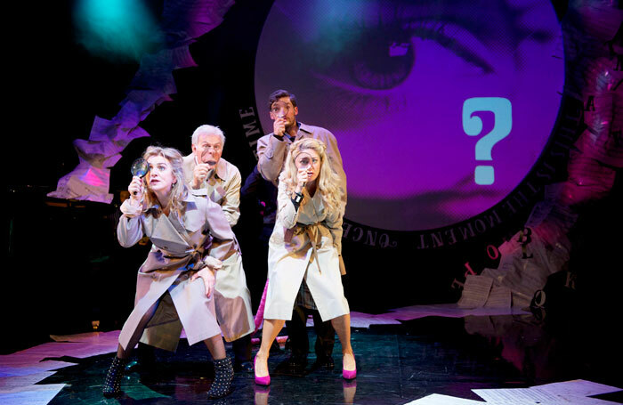 Siobhan McCarthy, Dave Willetts, Niall Sheehy and  Julie Atherton in Pure Imagination – The Songs of Leslie Bricusse at St James Theatre. Photo: Annabel Vere