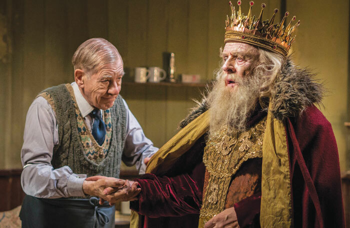 Ian McKellen and Anthony Hopkins in The Dresser, which aired on October 31 on BBC2. Photo: BBC/Joss Barrat