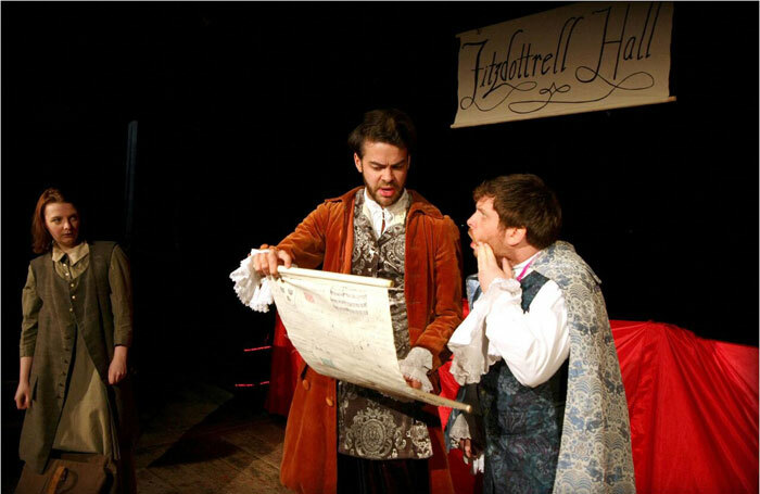 Mercurius' production of The Devil is an Ass at the Rose Playhouse, London. Photo: Robert Piwko