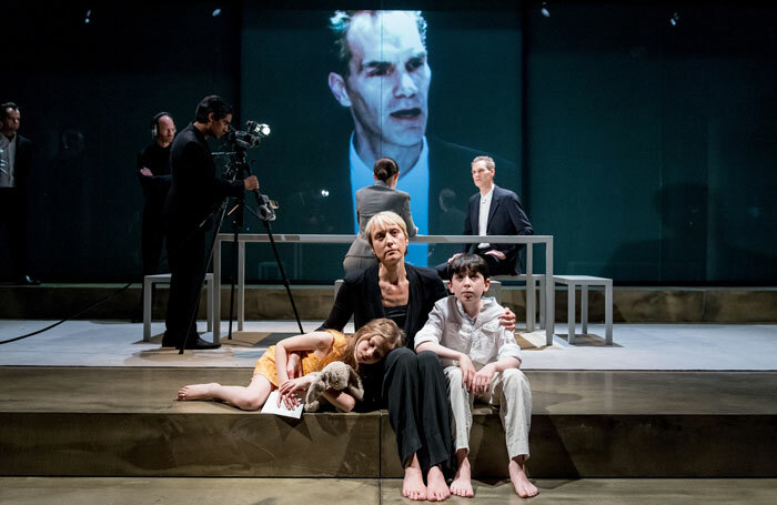 Oresteia at the Almeida Theatre, London. Photo: Manuel Harlan