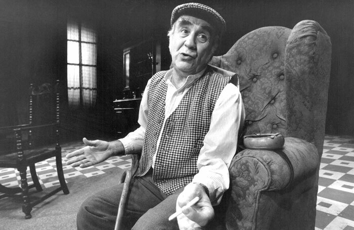 Warren Mitchell in The Homecoming at the Comedy Theatre, London, in 1991. Photo: Ivan Kyncl