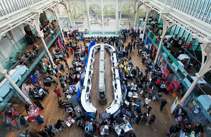 The TheatreCraft market place. Photo: Alex Rumford