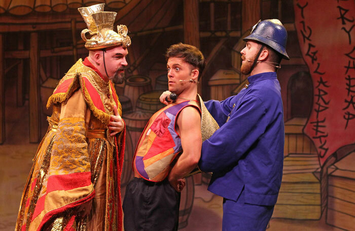 Scene from Aladdin at the Millennium Forum, Londonderry