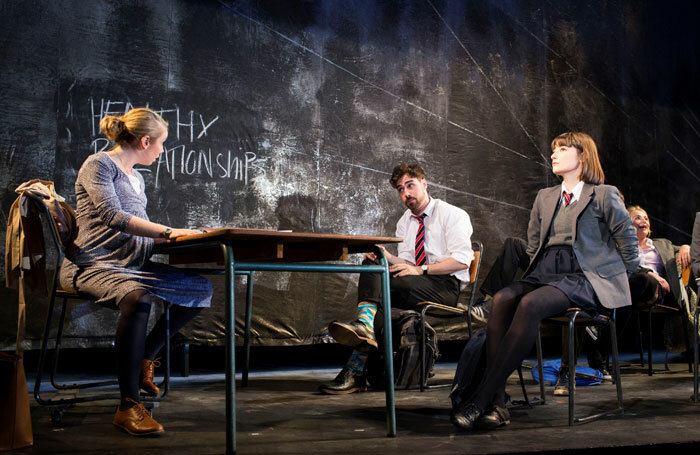 The National Youth Theatre production of Consensual at the Ambassadors Theatre. Photo: Helen Maybanks