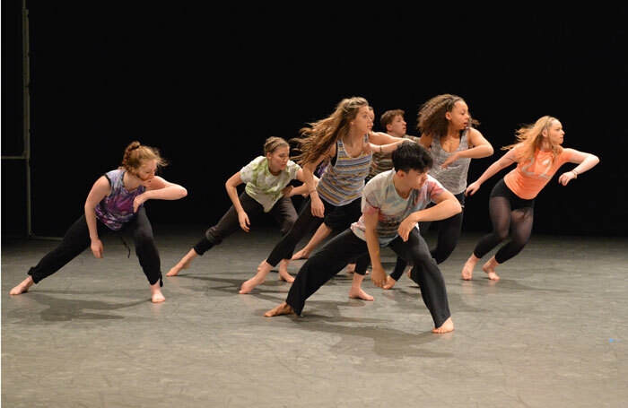 Youth Dance England's Young Creatives 2014 performance