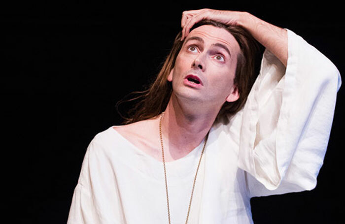 David Tennant in Richard II at the Royal Shakespeare Theatre in 2013