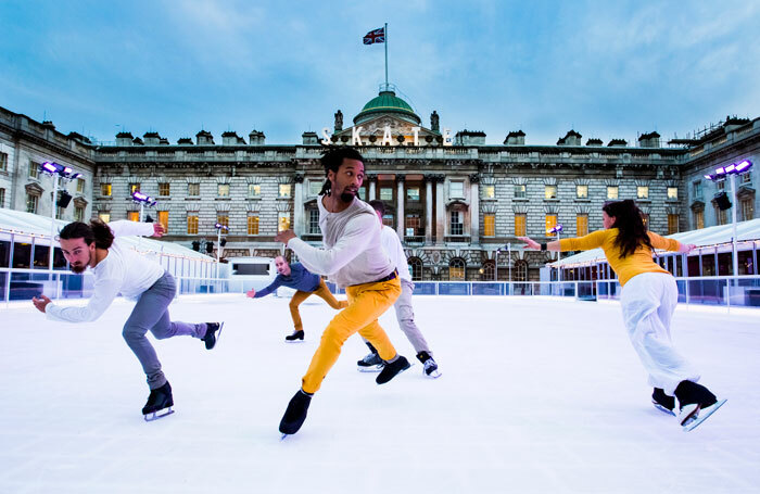 Le Patin Libre's Vertical at Somerset House, London Photo: Alicia Clark