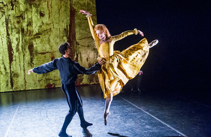 Carlos Acosta and Zenaida Yanowsky in Elizabeth at the Linbury Studio, Royal Opera House. Photo: Tristram Kenton