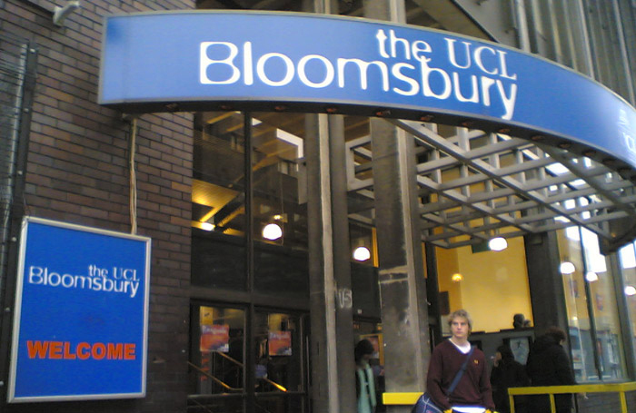 Bloomsbury Theatre at University College London. Photo: Frankie Roberto