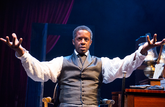 Adrian Lester in Red Velvet at the Garrick Theatre. Photo: Tristram Kenton