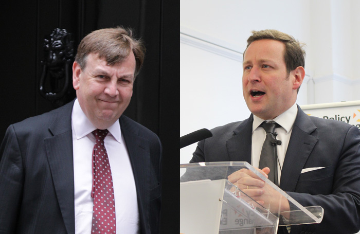 Culture secretary John Whittingdale and minister for culture Ed Vaizey. Photos: Twocoms, Shutterstock/Policy Exchange