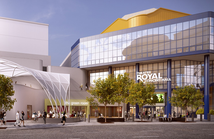 An artist's impression of the redesign plans for Nottingham Theatre Royal